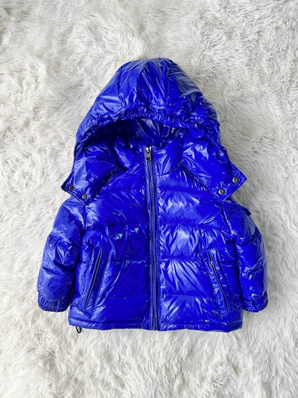 Chaqueta acolchada brillante para niños