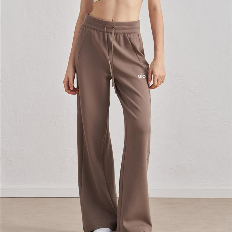Pantalones deportivos de pierna ancha