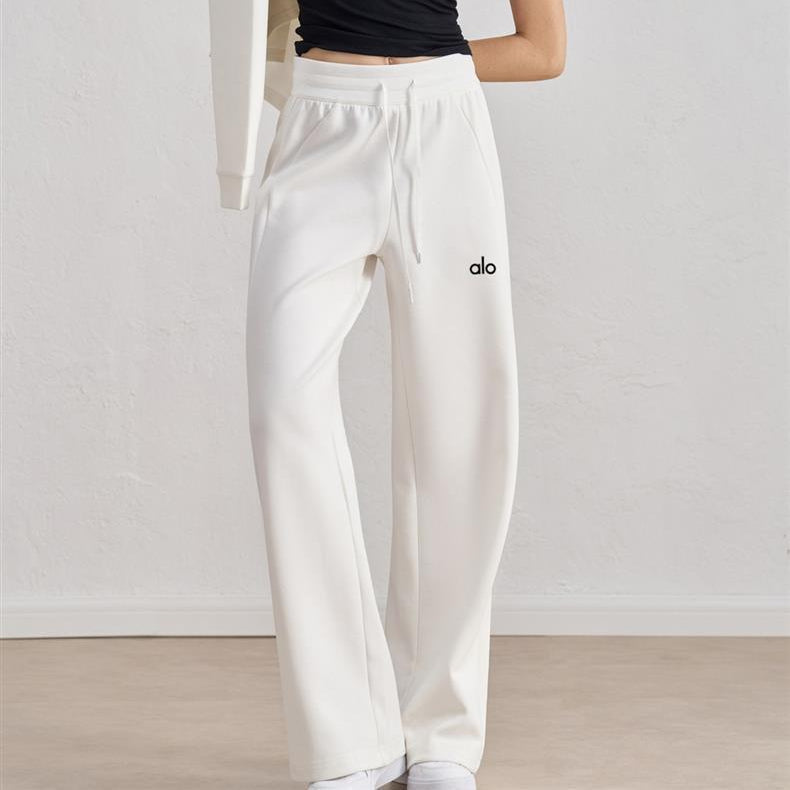 Pantalones deportivos de pierna ancha