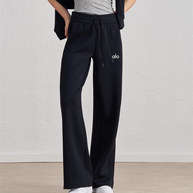 Pantalones deportivos de pierna ancha