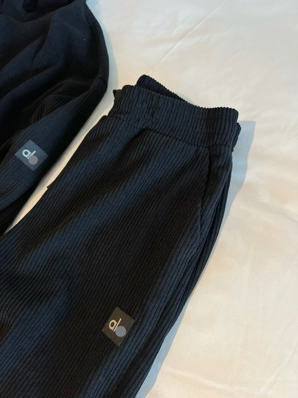 Conjunto de salón de dos piezas de pana