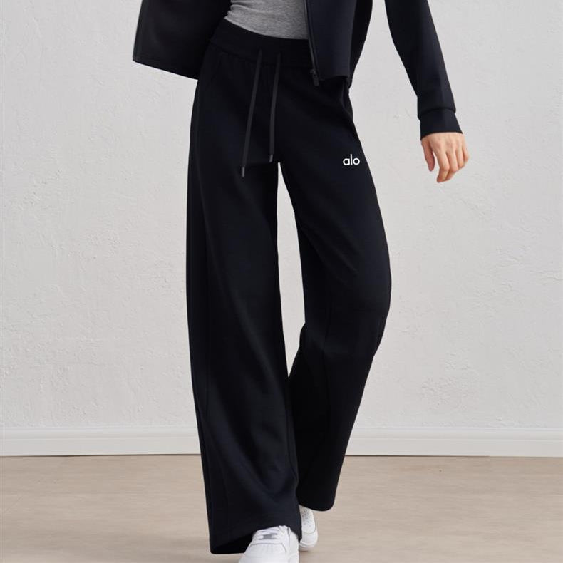 Pantalones deportivos de pierna ancha