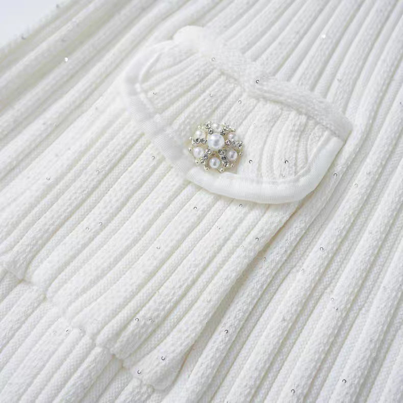 Ribbed Knit Mini Dress - Avenor