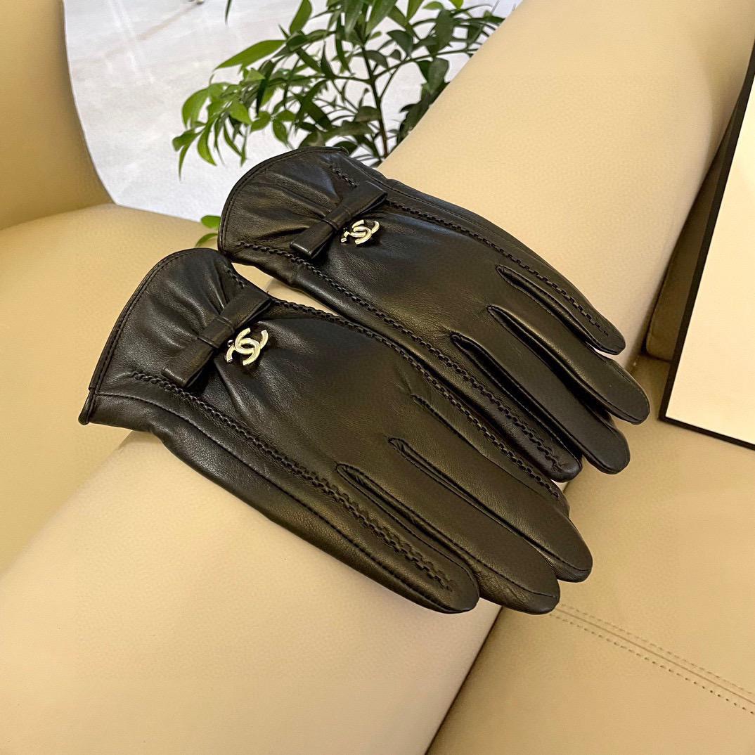 Guantes de piel de oveja de alta calidad