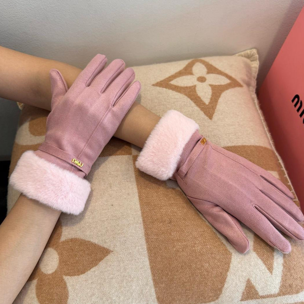 Guantes de piel de oveja de alta calidad