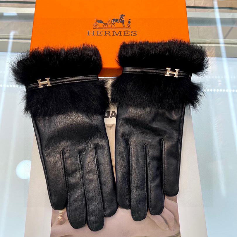 Guantes de piel de oveja de alta calidad