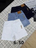 High-waist shorts