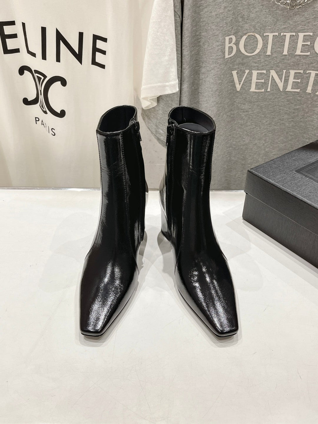 Botines de charol