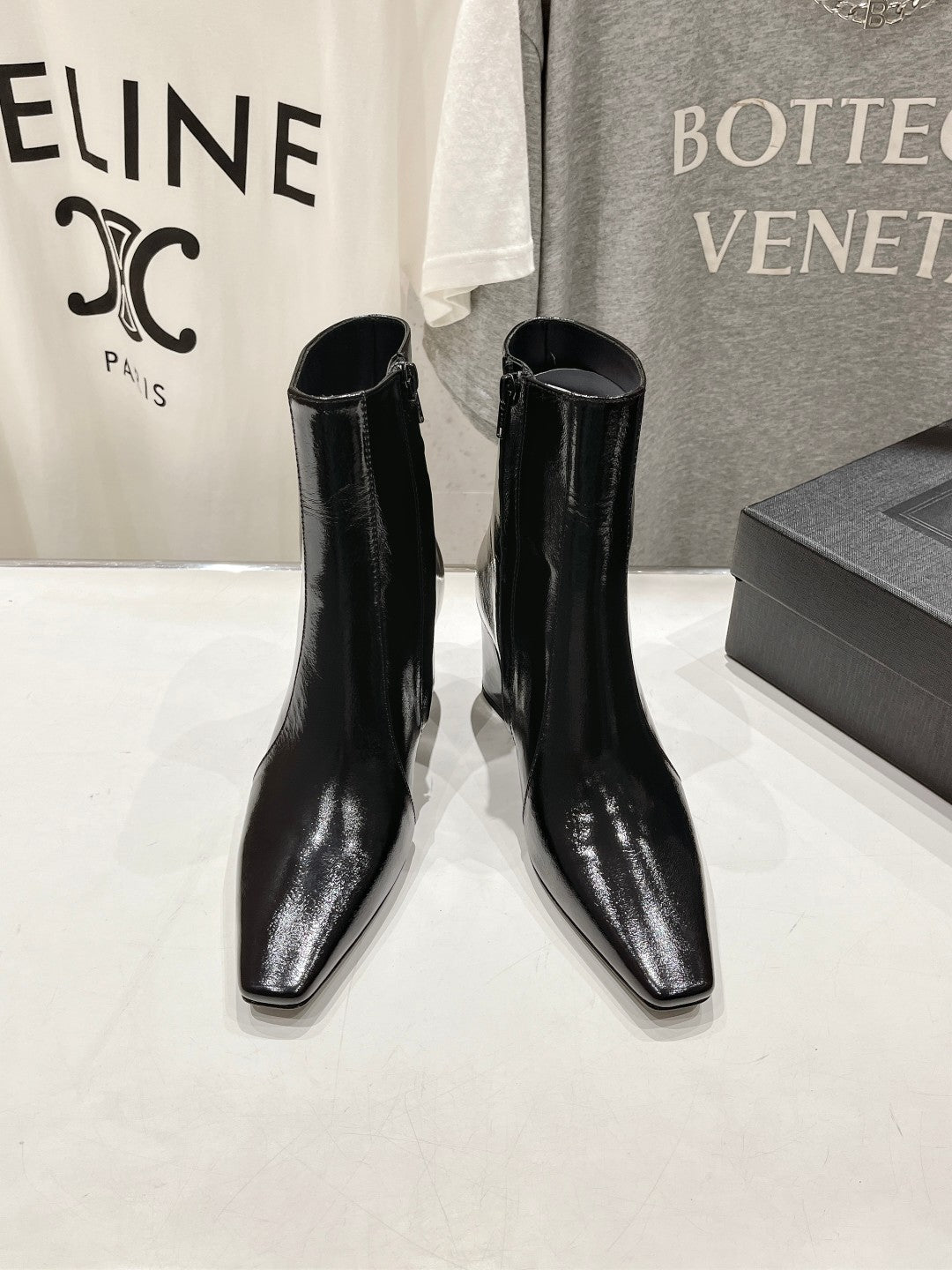 Botines de charol