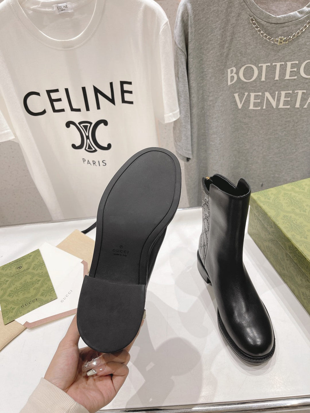 Botines Chelsea de mujer con cremallera – Piel de becerro