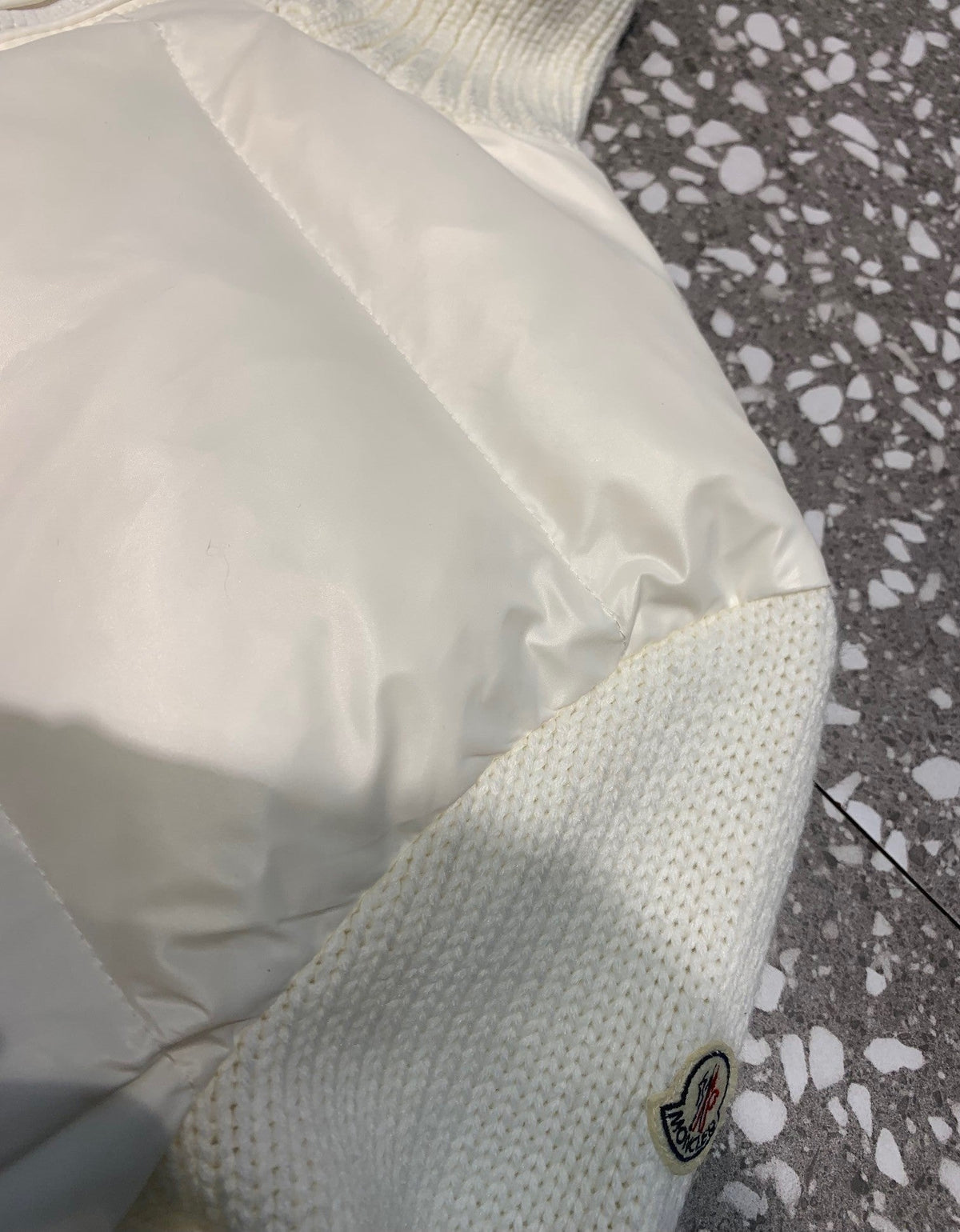 Chaqueta de plumón de lana