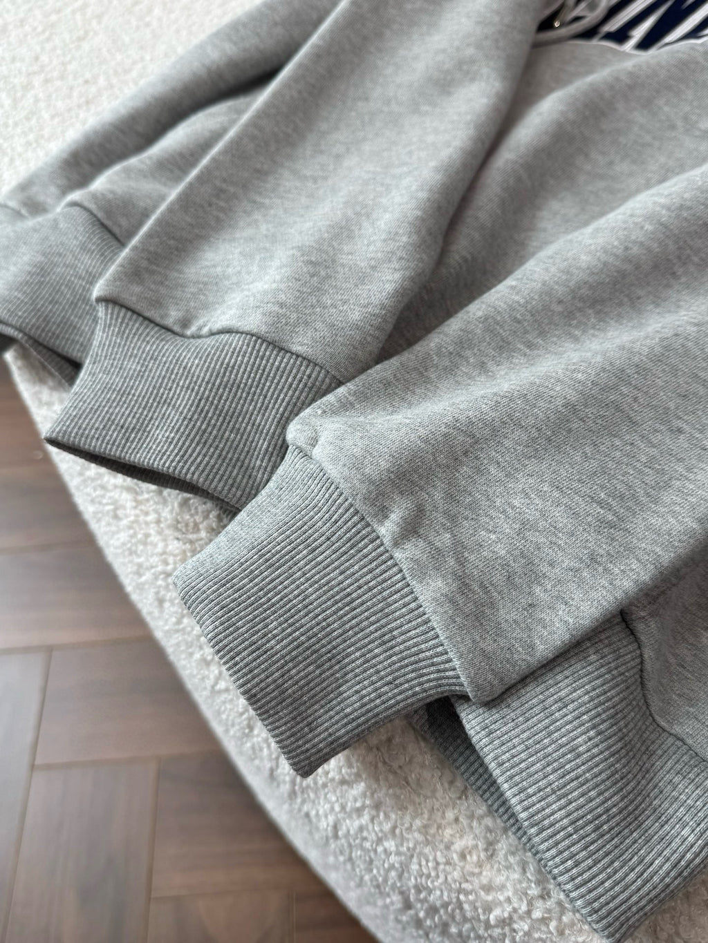 Gray Logo Hoodie