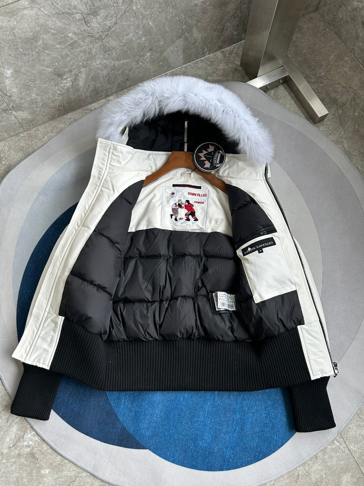 Chaqueta bomber de invierno
