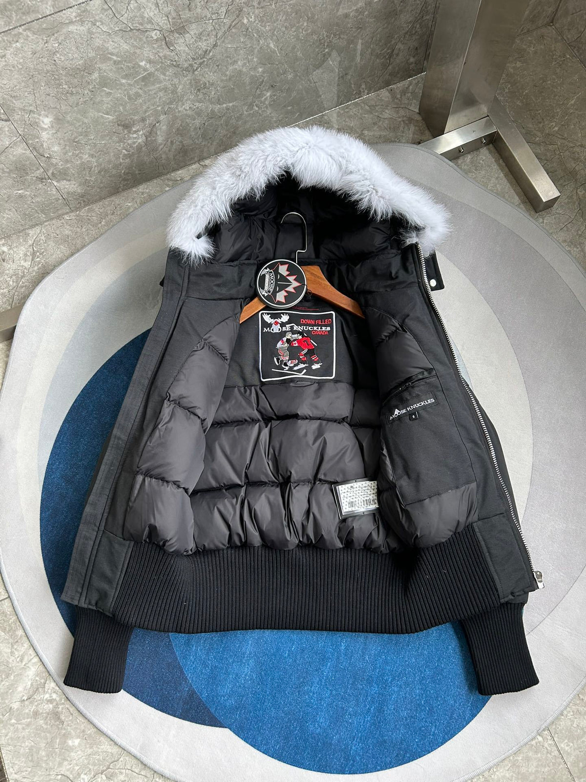 Chaqueta bomber de invierno