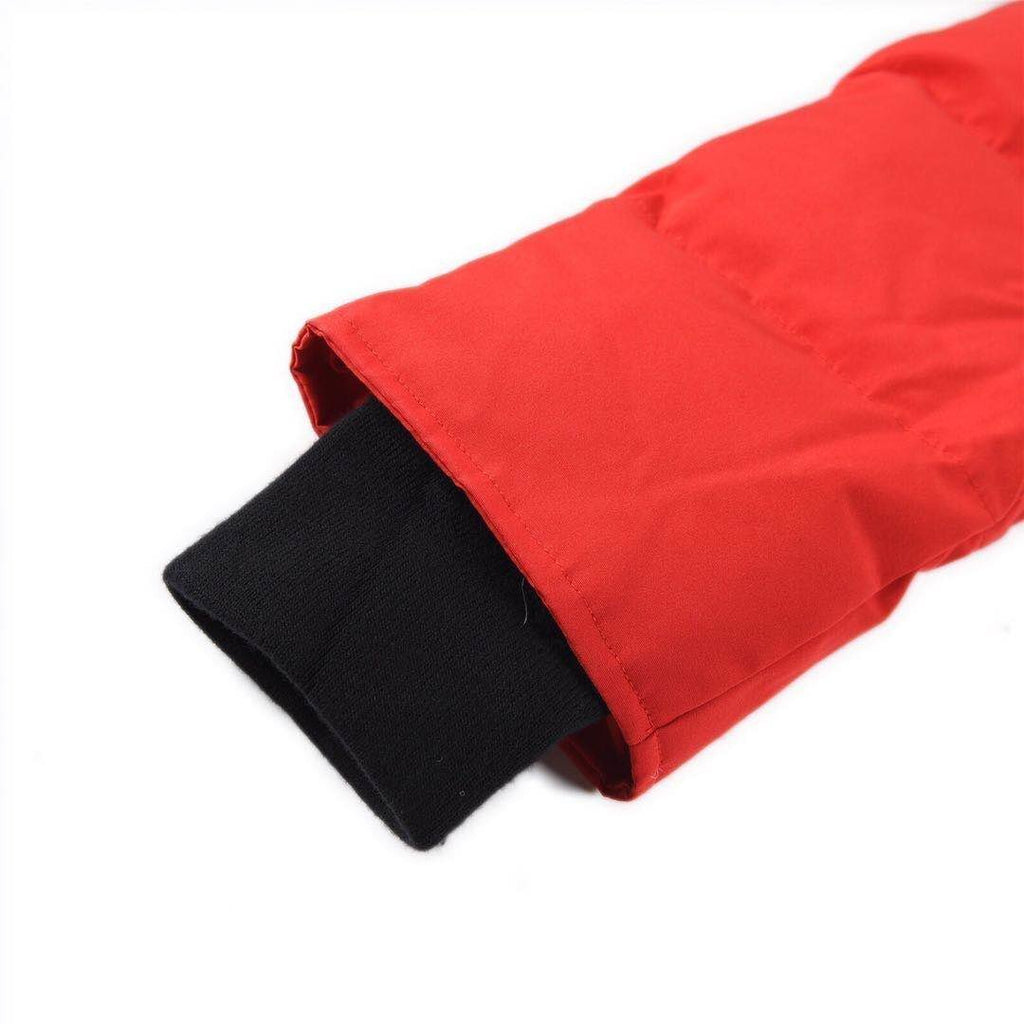 Parka larga de plumón