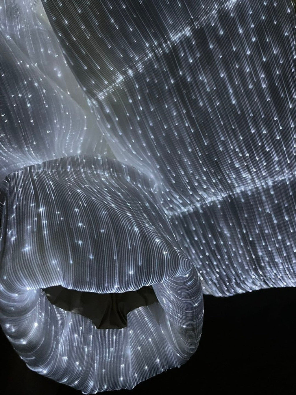 Chaqueta de plumón luminosa