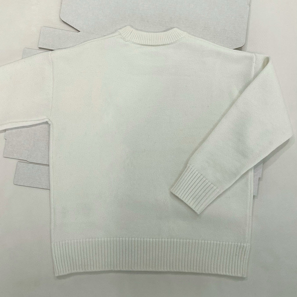 Heart Logo Knit Sweater