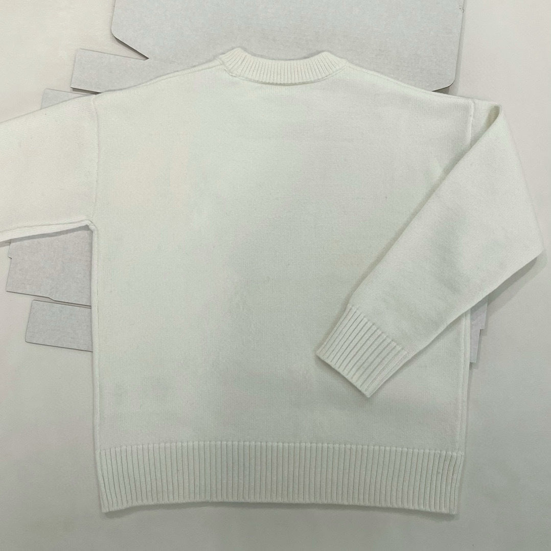 Heart Logo Knit Sweater