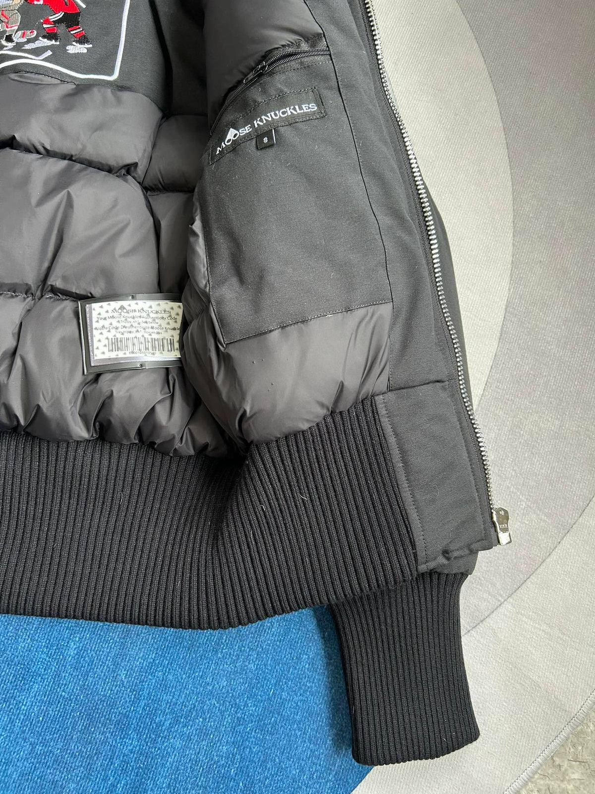 Chaqueta bomber de invierno