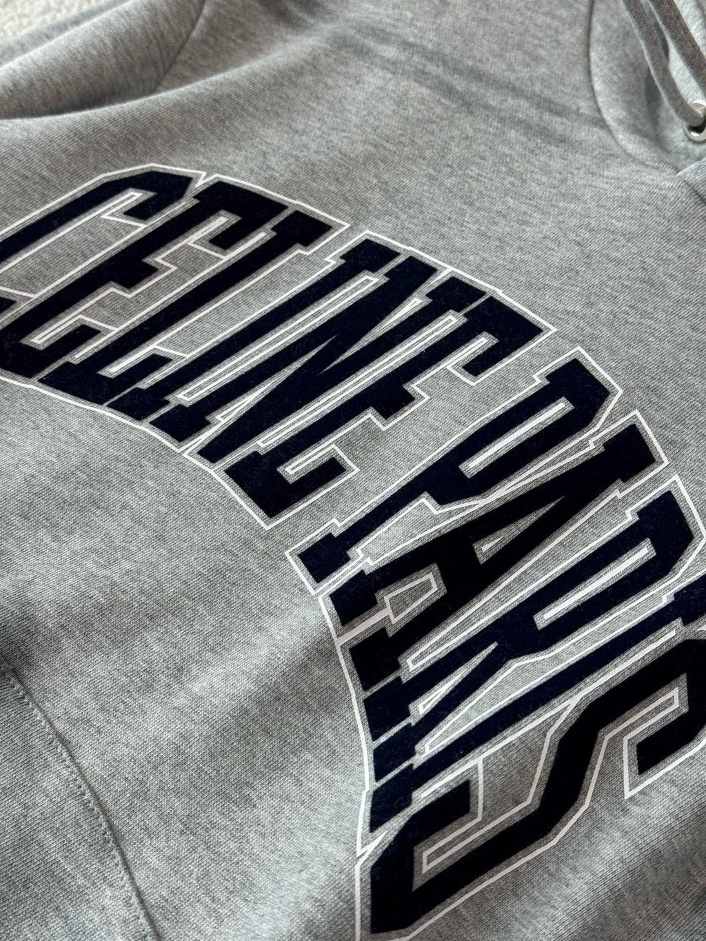Gray Logo Hoodie