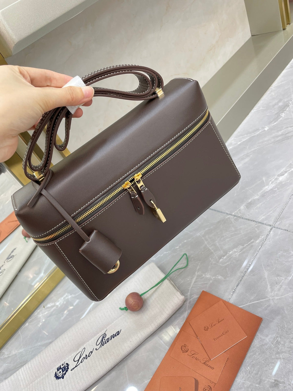 Bolso de cuero Saddle Loro