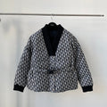Chaqueta reversible de algodón con cintura elástica
