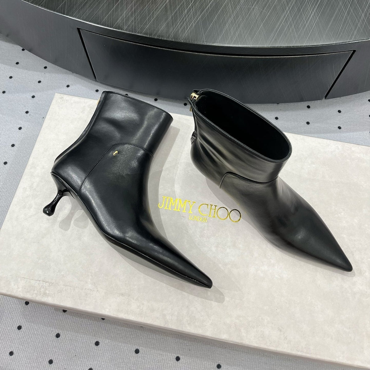 Botines de piel para mujer