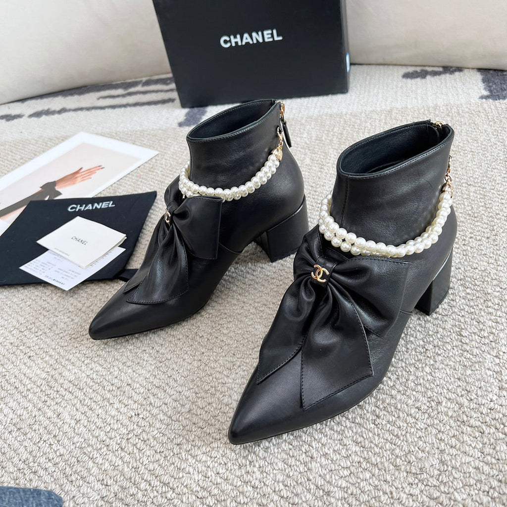 Botines con cremallera