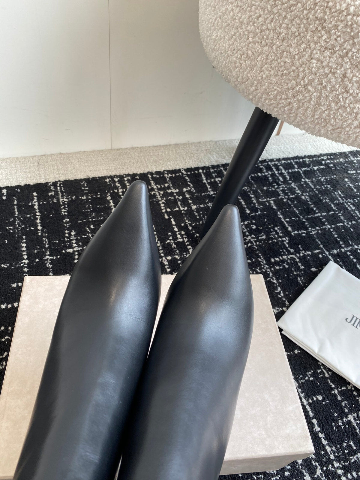 Botas de piel de becerro para mujer