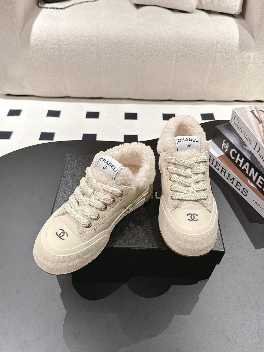 Botas de nieve de plataforma para mujer