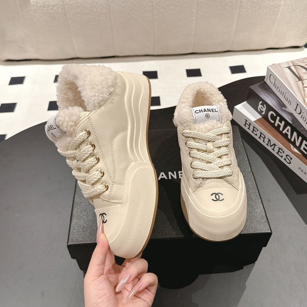 Botas de nieve de plataforma para mujer