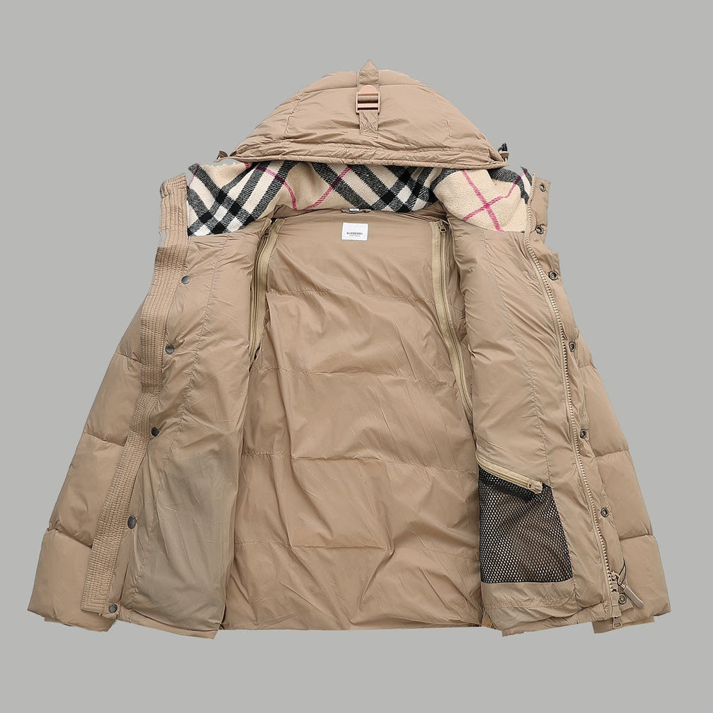 Chaqueta de plumón de ganso desmontable