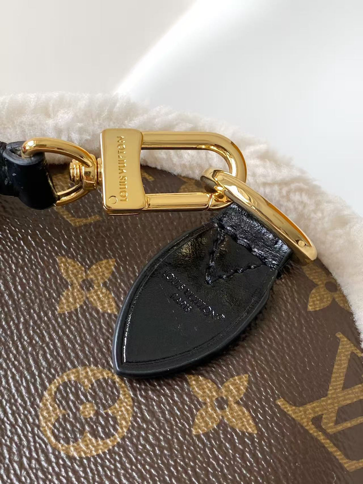 Leather Bag with Soft Trim