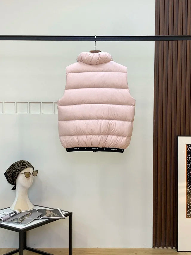 Chaleco de plumas Chevron