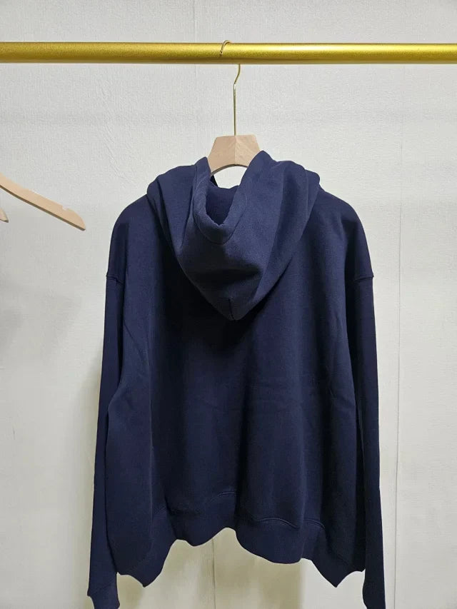 Sudadera clásica con capucha de oso de la marina