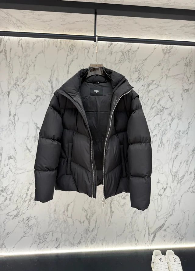 Chaqueta de plumas desmontable