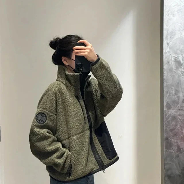 Chaqueta de forro polar Sherpa