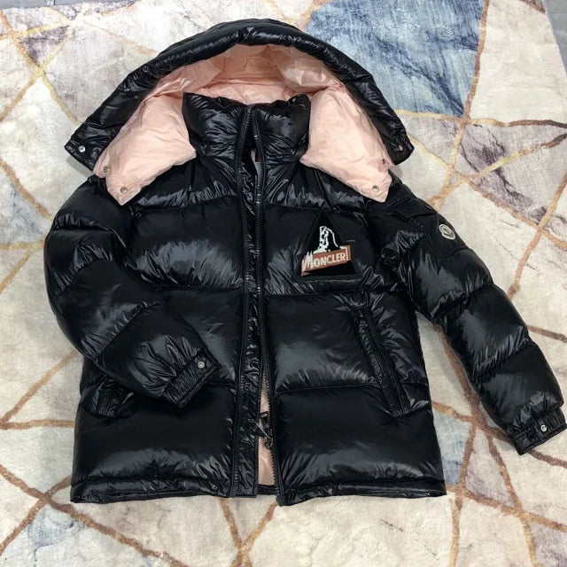 Chaqueta acolchada brillante