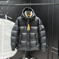 Chaqueta acolchada de plumón negra