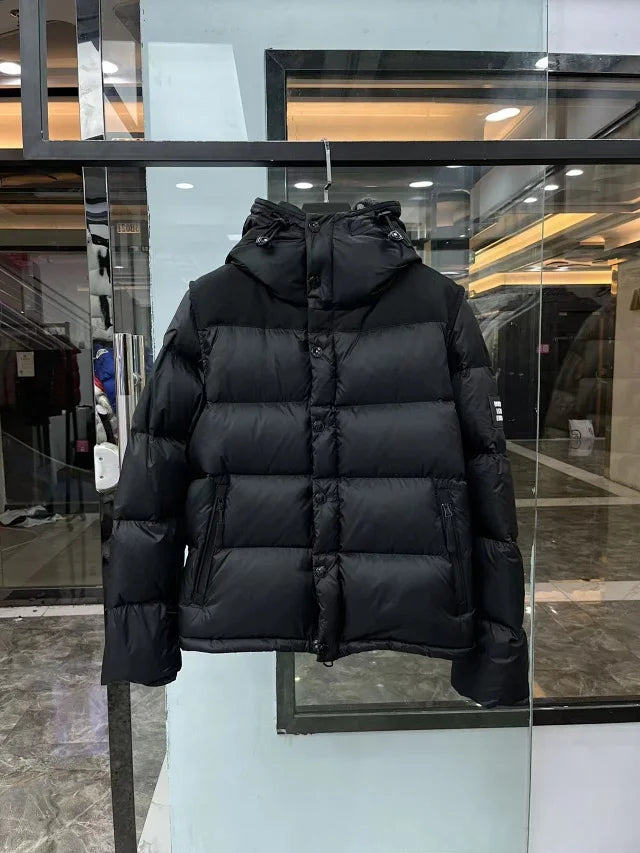 Chaqueta de plumón de ganso desmontable