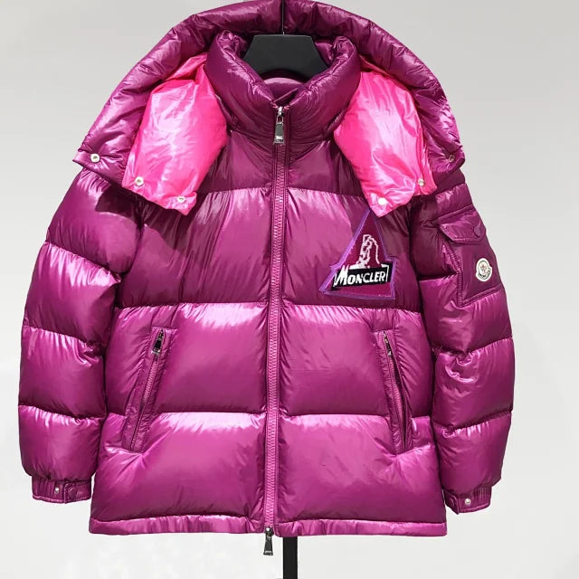 Chaqueta acolchada brillante