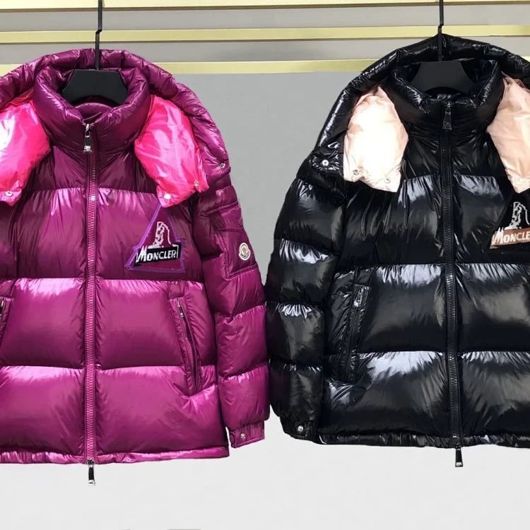 Chaqueta acolchada brillante