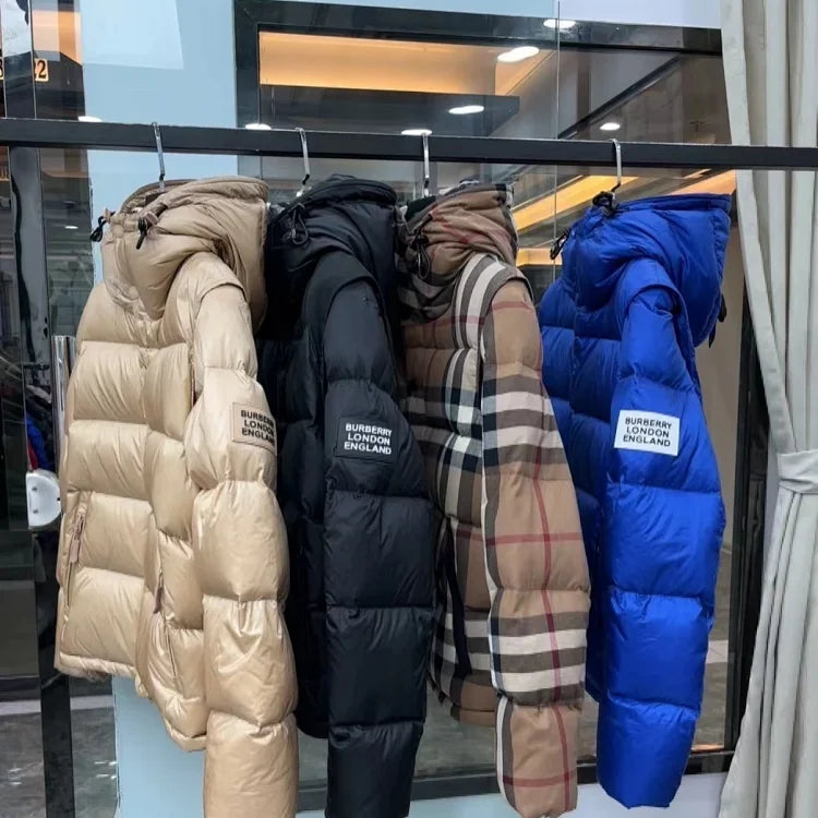 Chaqueta de plumón de ganso desmontable