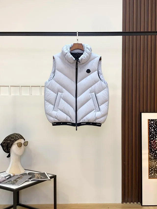 Chaleco de plumas Chevron