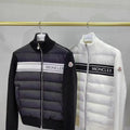 Chaqueta híbrida acolchada de punto