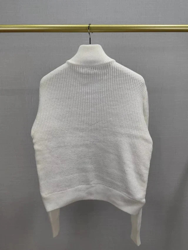 Chaqueta híbrida acolchada de punto