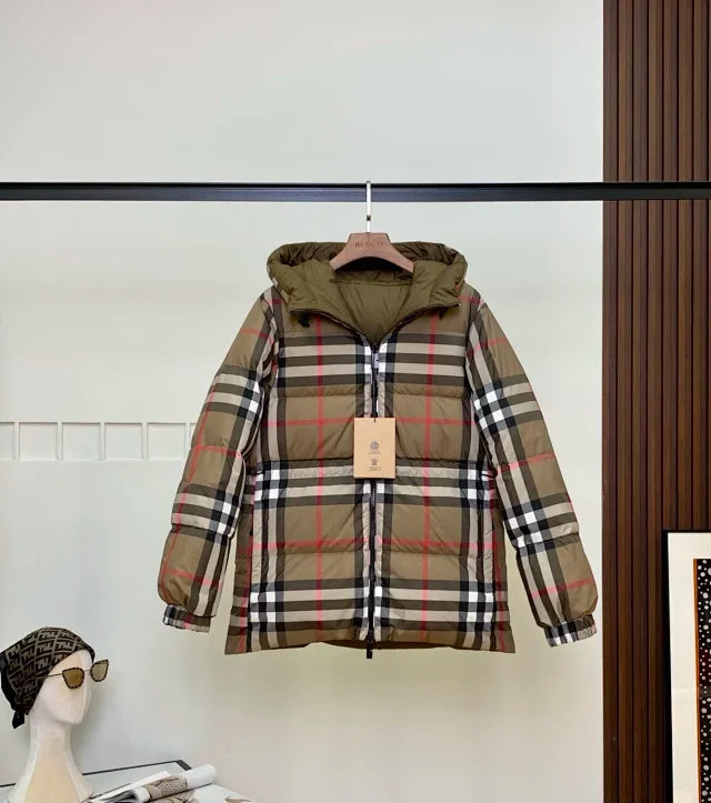 Chaqueta de plumas reversible