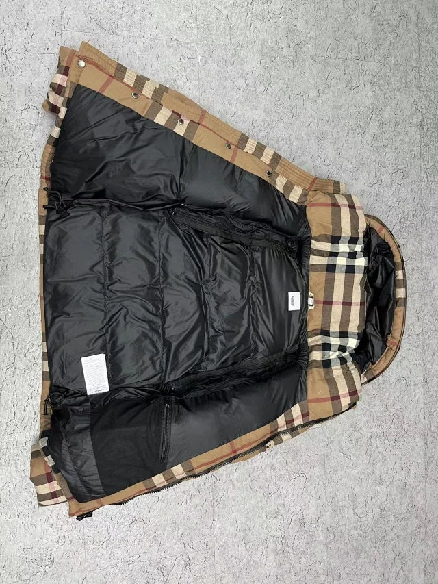 Chaqueta de plumón de ganso desmontable