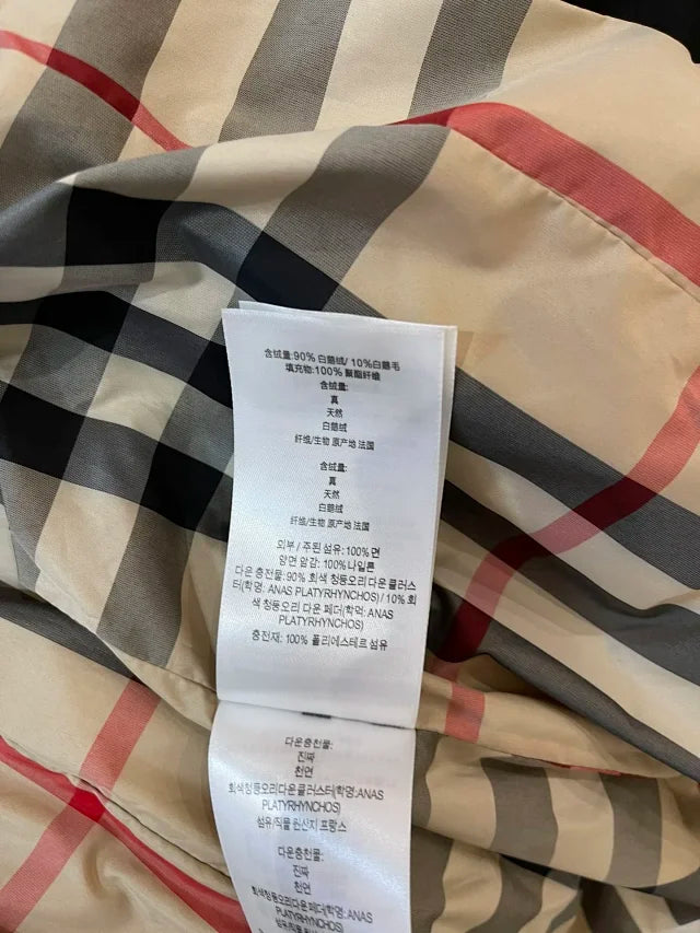 Chaqueta de piel con cuello cruzado