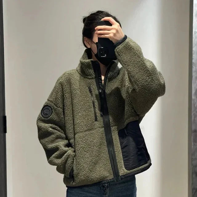 Chaqueta de forro polar Sherpa